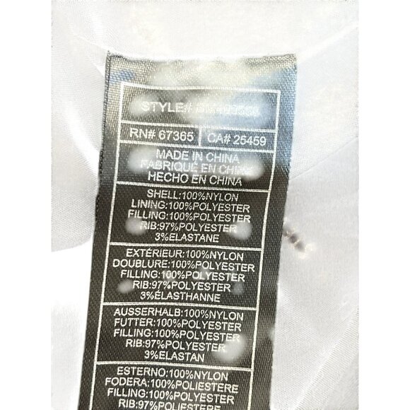 Steve Madden Black Long Quilted Puffer Coat Size XS Jacket NEW - Picture 9 of 9